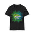Leech Freak Fish On Unisex Softstyle T-Shirt